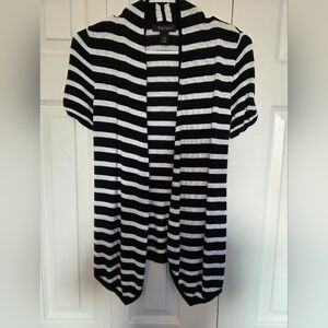 White House Black Market Striped Knit Top